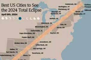 This Is Where You Can See the 2024 Total Solar Eclipse Across the U.S.